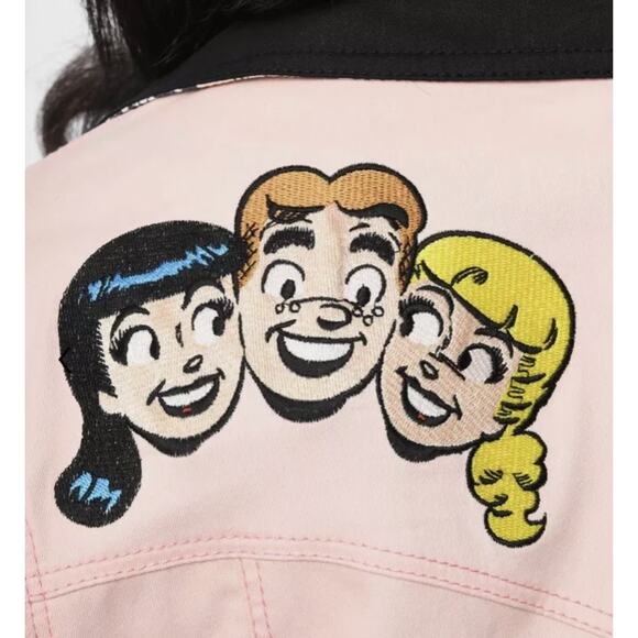 Betty & Veronica x Unique Village Archie Girls Jacket Size L NWT - Picture 8 of 10